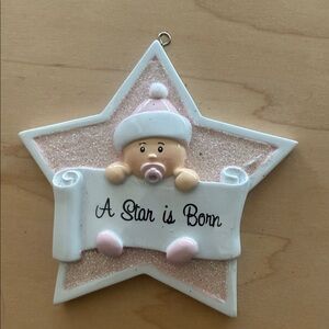 Personalized Baby Christmas Ornament